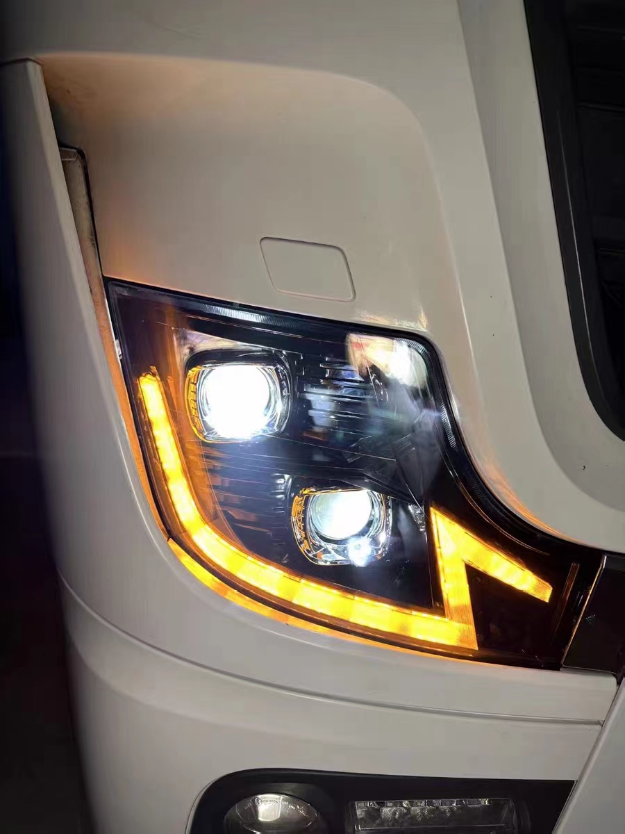 Upgrade to OE No. 9438201561 LED Headlights for Mercedes-Benz Actros MP2 / MP3 Trucks