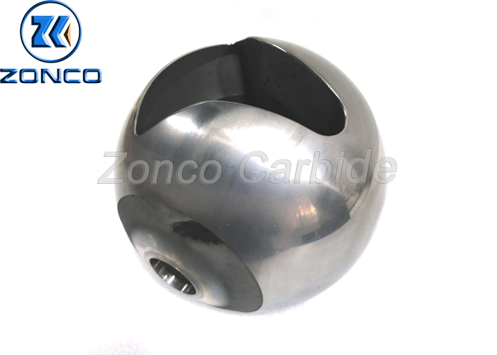 YG8 Polished Valve Trim / Valve Ball And Seat For Oil Industry ISO Grade