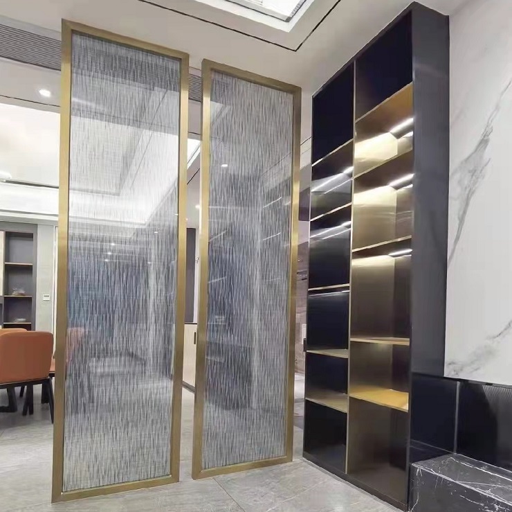Room divider cabinet designs metal partition home restaurant decoration