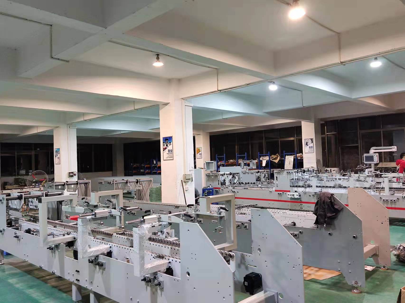 380V Voltage Carton Folder Gluer Machine for Automatic Corrugated Carton in 2022 Year