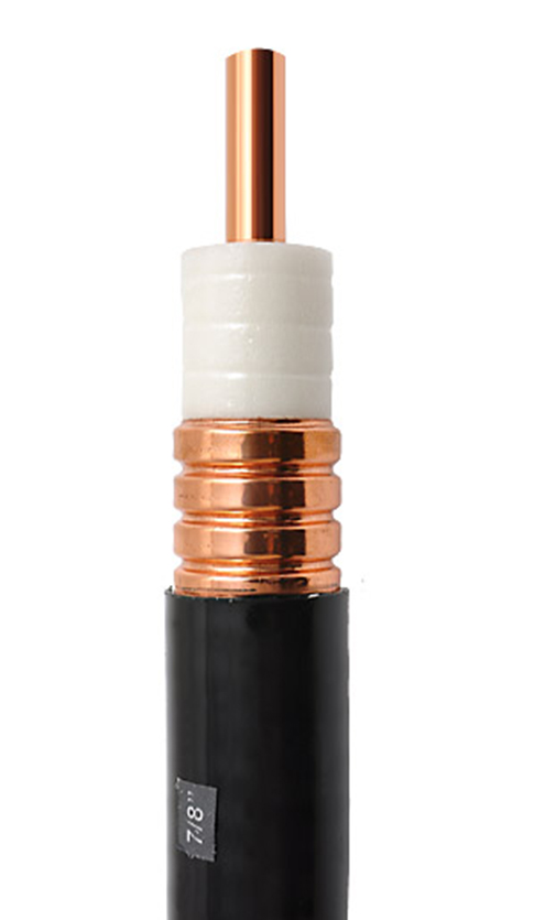 7/8" Annular Corrugated Copper Tube RF Coaxial Cable