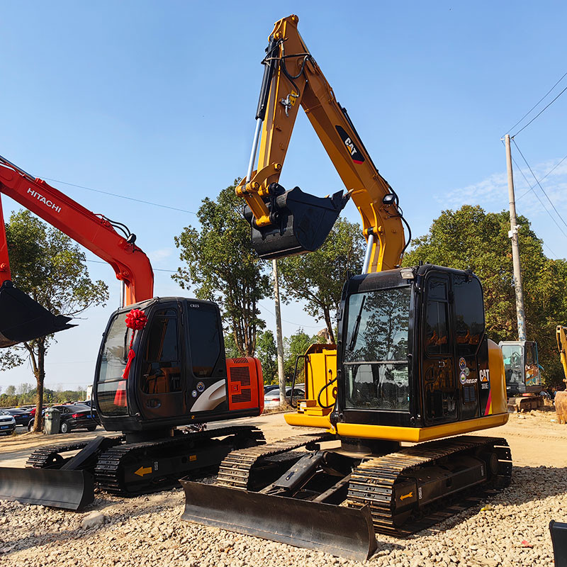 12 Ton Used CAT Excavators Mini Second Hand Caterpillar 312gc Crawler