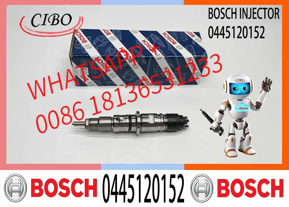 High Quality Diesel Engine Fuel Common Rail Injector 0445120152