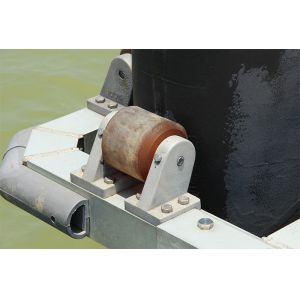 Floating Dock Pile Guide Pile Guide Pile Cap For Yacht Marina Floating Dock