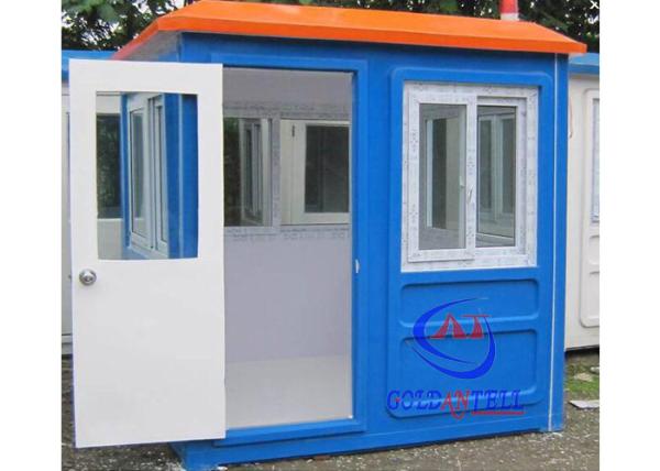 Prefabricated Low Cost Fiberglass Sentry Box / Guard Shacks and Booths Well-