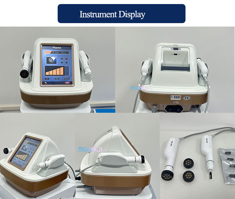 2 Handles Plasma Skin Tightening Machine For Neus Wrinkles And Pigment