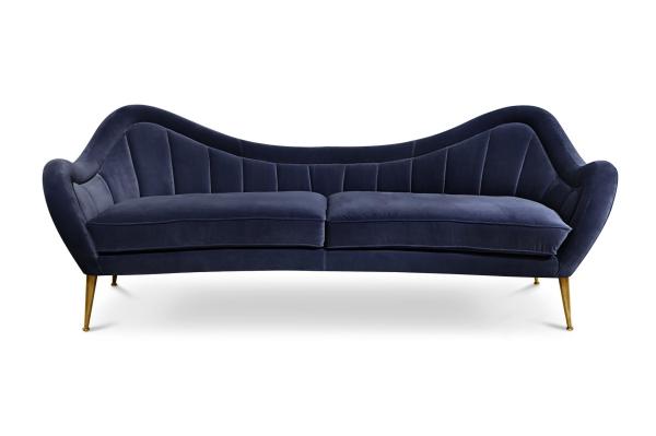 NEW design upholstery velvet lounges, popular 3 seat stainless steel sofa for
