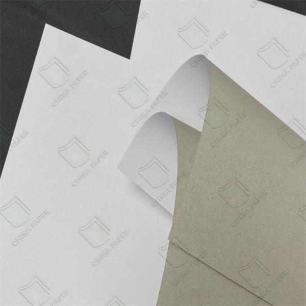 Cold Foil-Ready Gray Base Cardstock – Metallic Adhesion for High-End Cosmetic