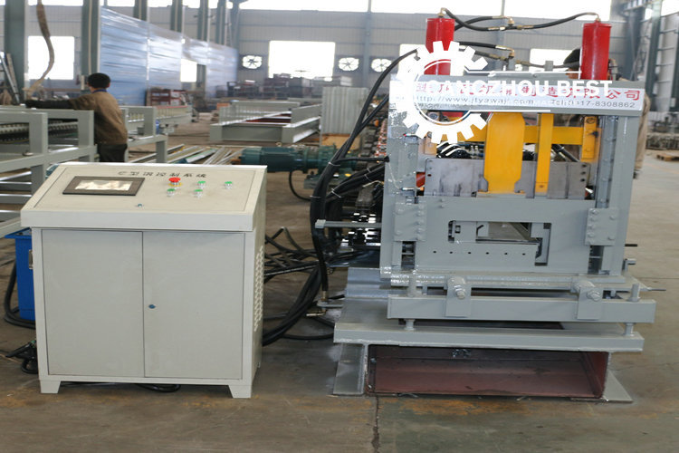 Cold Steel Strip Profile C&Z Purlin Forming Machine