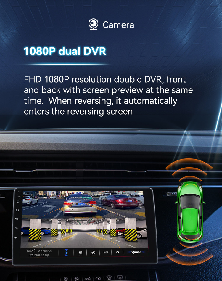 Android 12 Car Radio AM FM RDS Carplay 9 inch Car Multimedia Player Wifi Octa core 2G+32G 4G LTE Auto Radio Stereo