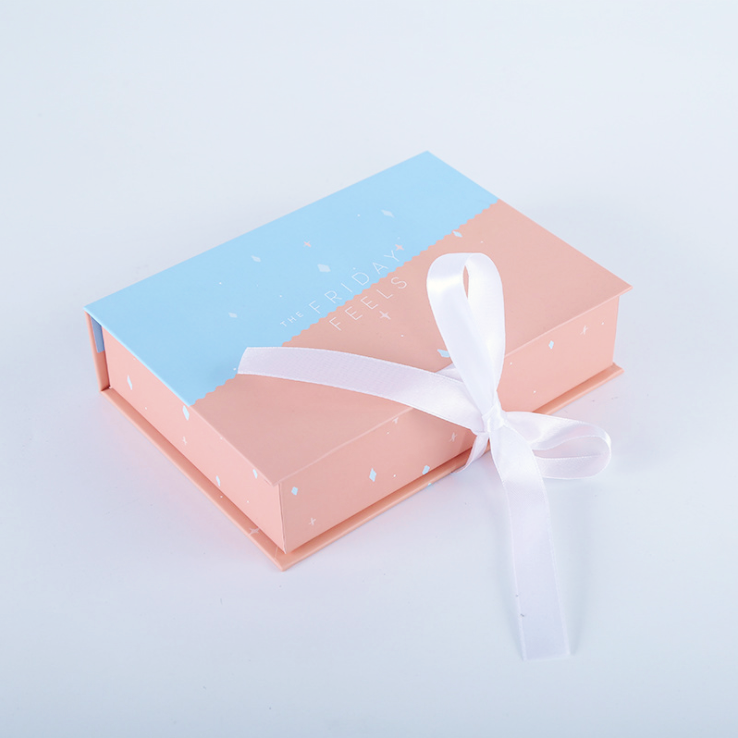 Book Type Keepsake Folding Cardboard Boxes Organizer Packaging ODM