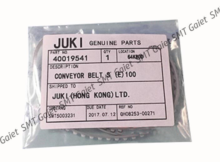 JUKI 2010 SMT Conveyor Belt 40019528 40019541 SMT Spare Parts