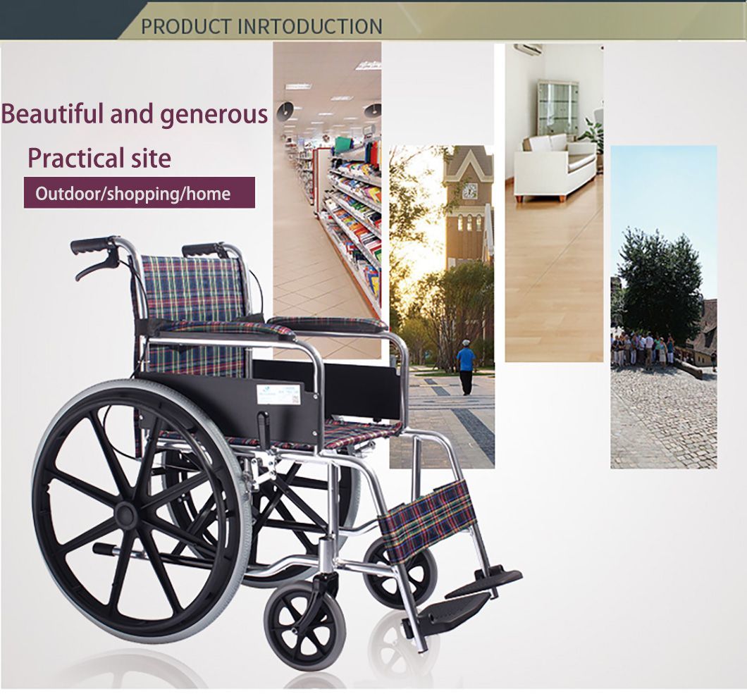 Lightweight Manual Wheelchairs for Sale Aluminum Folding Sport Beach Wheelchairs for Elderly