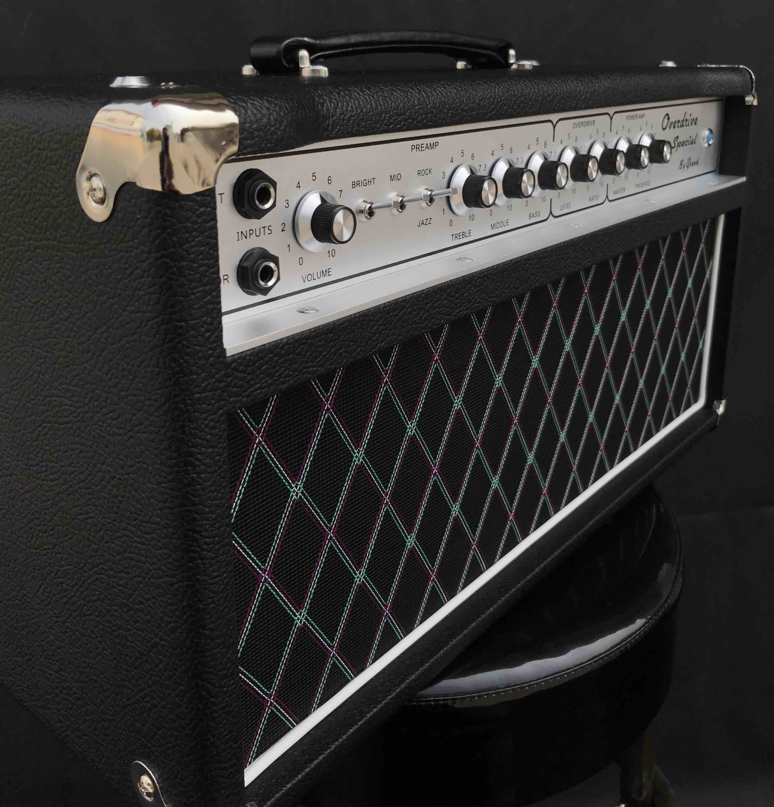 Grand Dumble Boutique Hand-wired Overdrive Special ODS50 Amp Head 50W in Black Custom Faceplate is Available