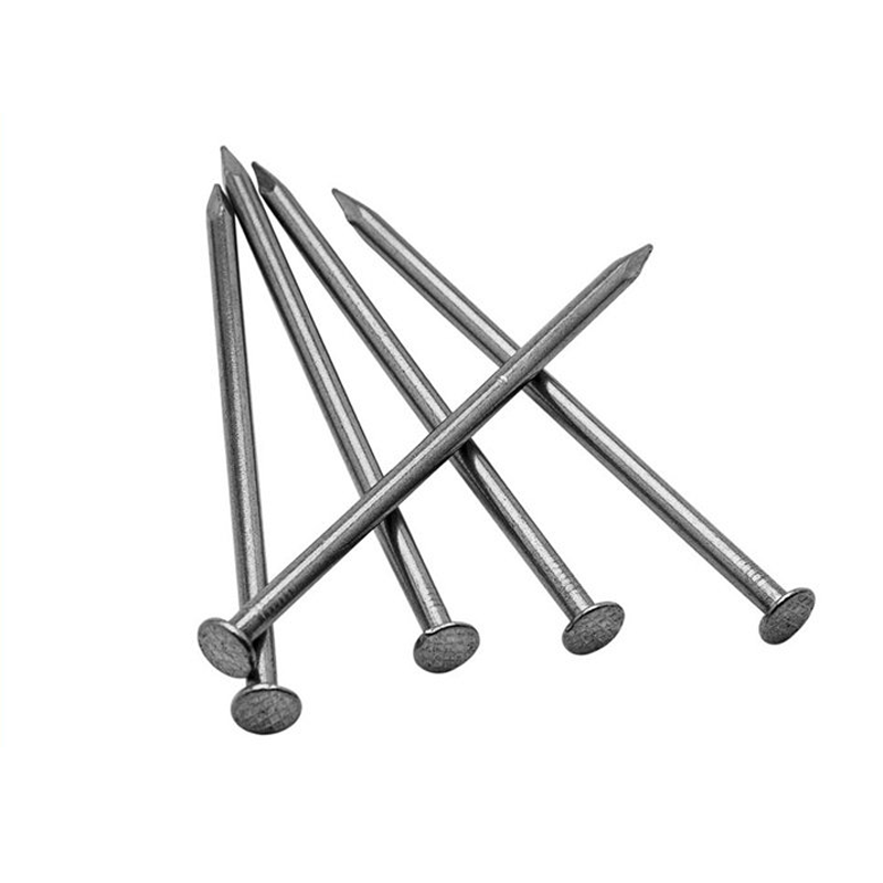 Carbon and Stainless Steel Smooth Shank Round Nails for Extended Woodworking Needs