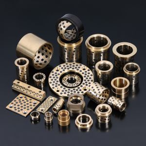 DIN1494 EN Standard JDB JFB Solid Graphite Lubricating Bushing Surface Finish Ra