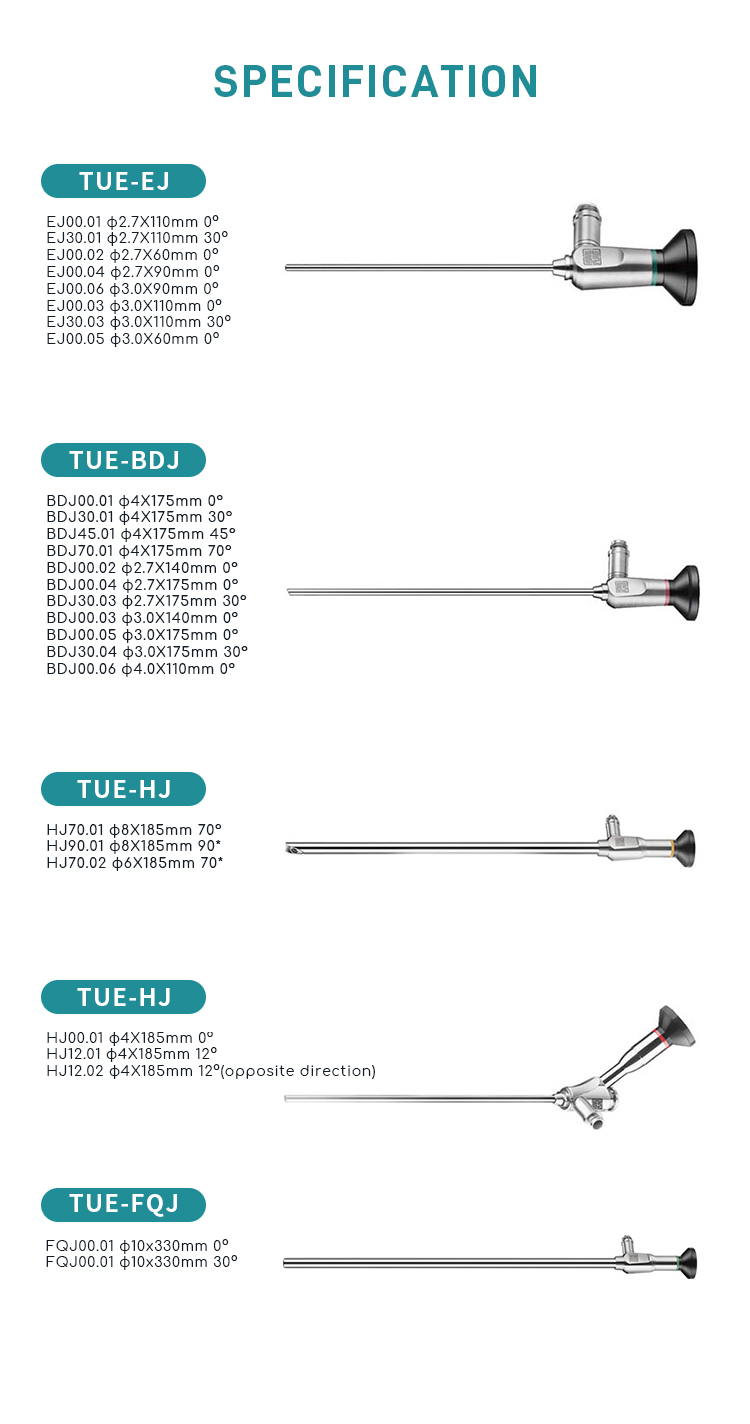 10 X 330mm 2.9 X 302 30 Degree Optic Rigid Endoscope Laparoscopic Lens For Laparoscopy Hysteroscopy