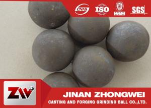  Good wear resistance Mineral Processing Forged Grinding Ball Dia 25-125mm Manufactures