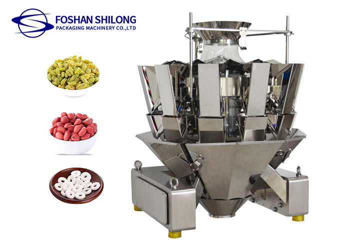  380V 8 Head Multi Head Weigher Packing Machine Frozen Food Dustproof Manufactures