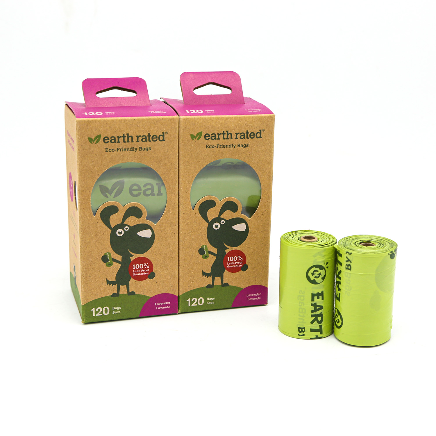 AISUN factory Customized Compostable Pet Garbage Poop Bags for Dogs