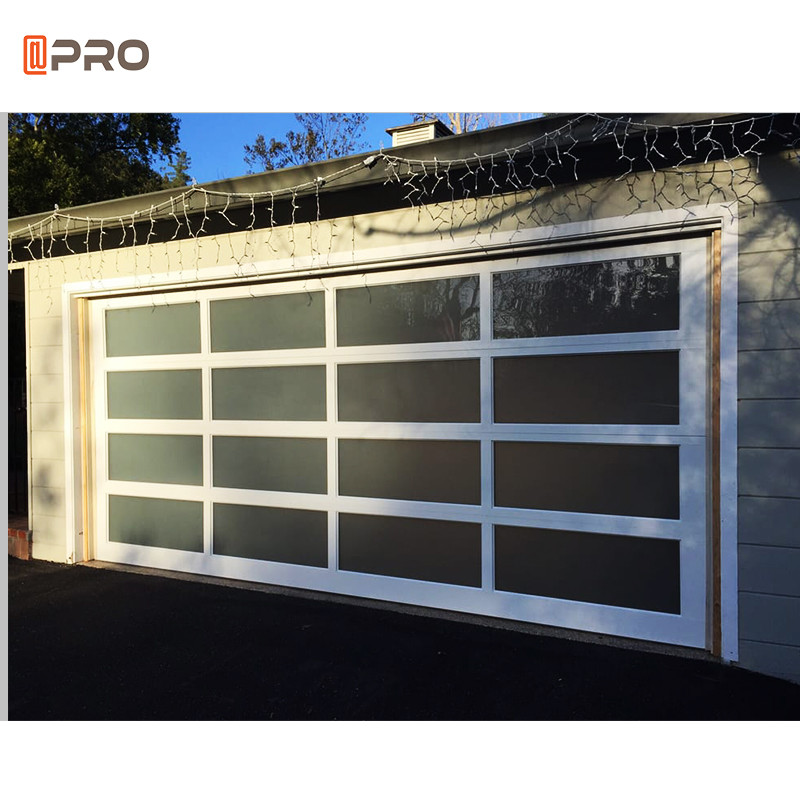 Security Aluminum Garage Door Panels Curtains Sectional Automatic Bi Folding Roller Shutter