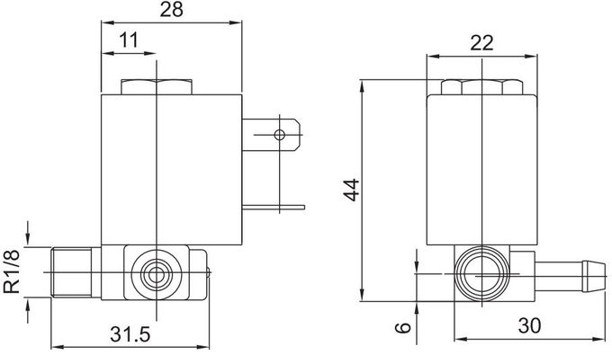 5503 CEME Type Brass Solenoid Valve For Electronic Steam Iron Cleaner 12V 24V 110V 220V 2