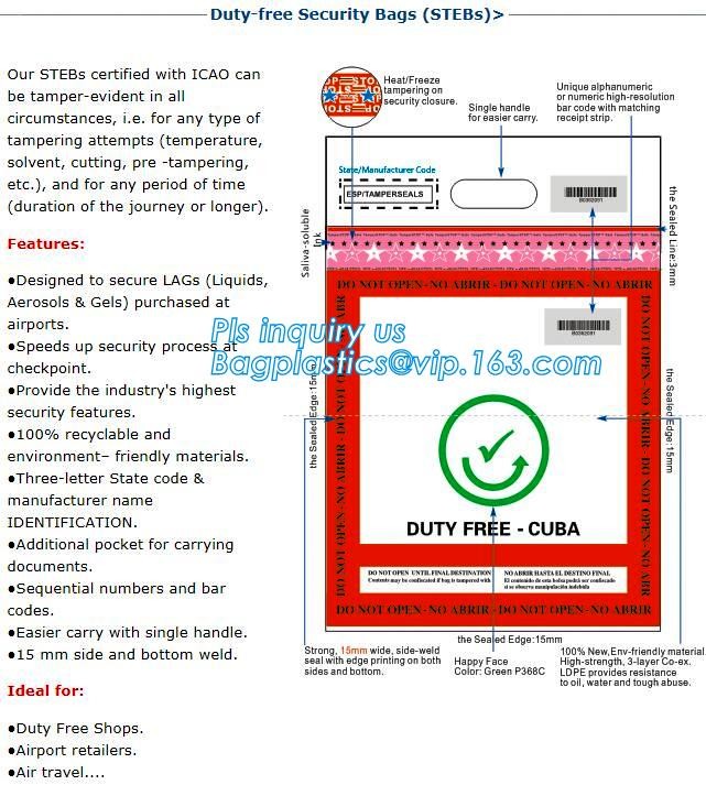 Document safe tamper proof bank deposit bag, Steb Plastic Money Pe Bank Deposit Coin Security Pouch Bags With Seal For C