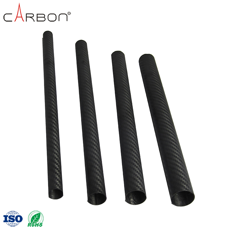 Reasonable 3k Carbon Fiber Tube with 0.009% H Content and N Content of 0.001%
