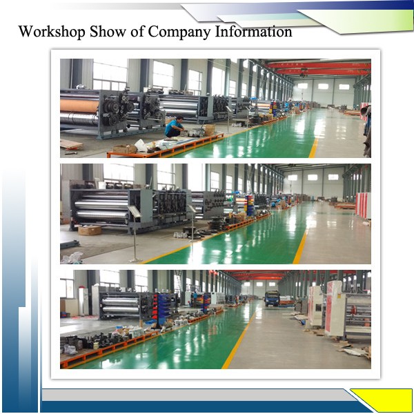 Long Service Life Corrugated Box Printing Machine With 1 Year Warranty