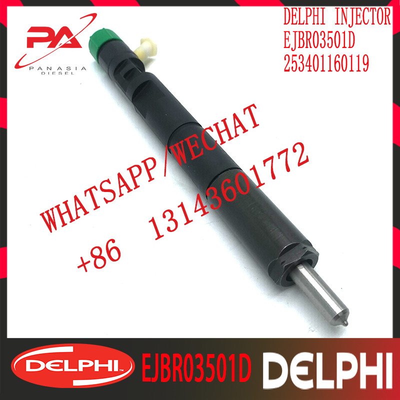 EJBR03501D DELPHI Diesel Fuel Injector 253401160119 For KIA TATA 3.0D