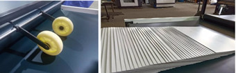 600g/M2 Automatic Flute Laminator Machine High Speed Corrugated Cardboard