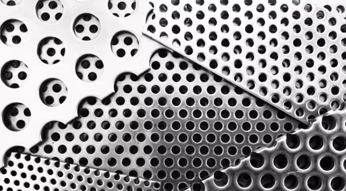 Punched Hole Metal Sheet 1.22x2.44m 1.2x2.4m For Screens