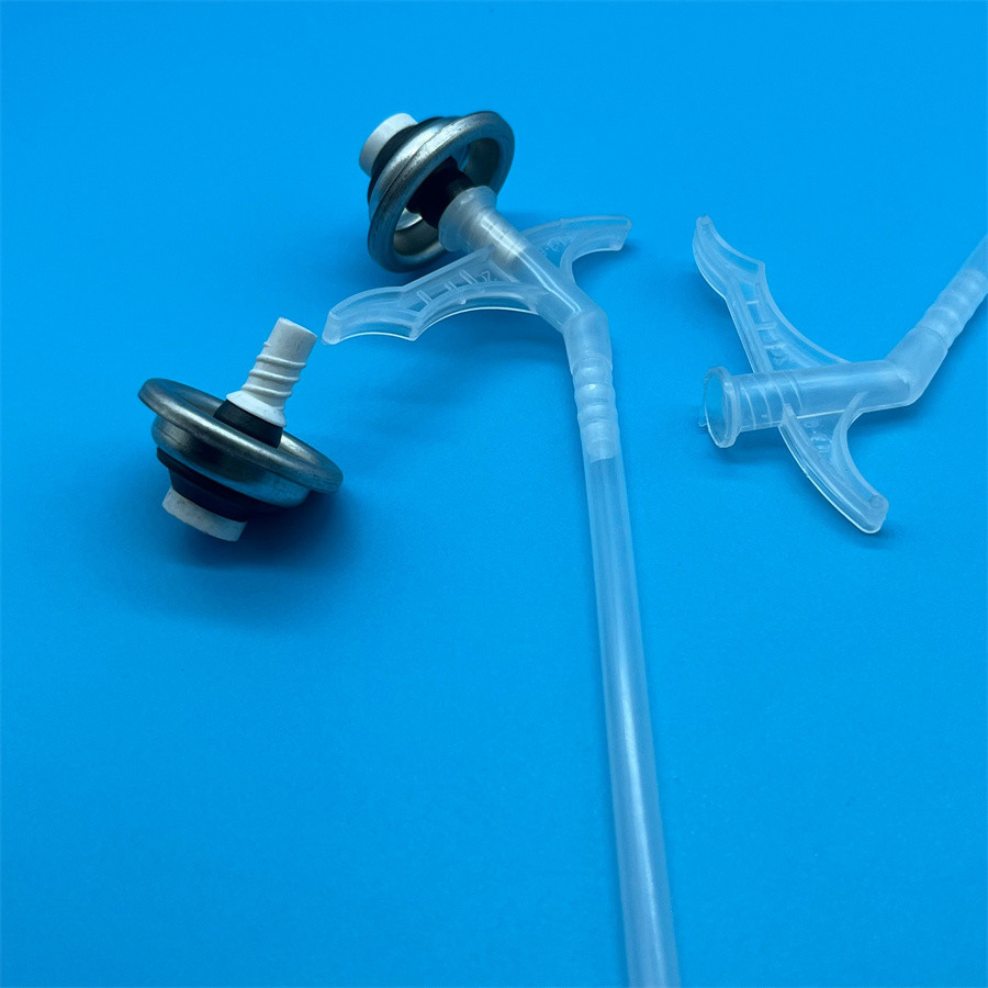 Precision PU Foam Spray Aerosol Valve Types With Extended Stem For Sealing And Insulating In Tight Spaces
