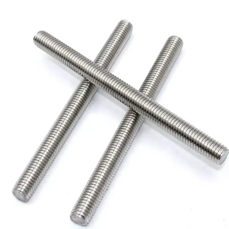 Corrosion-Resistant Threaded Fastener Bolts in Stainless Steel for Construction