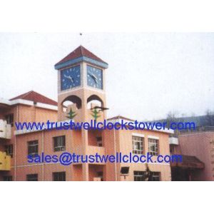 4 faces tower building clocks with GPS Synchronization - Good Clock(Yantai)