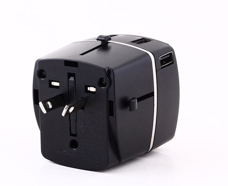 Phone Four Port Fast USB Wall Charger With Conversion Plugs