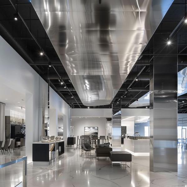 New 201 304 316 430 Etched Stainless Steel Decor Sheets Interior Stainless Steel