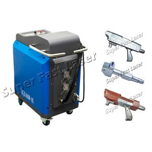 Convenient Laser Cleaning System 100w Handheld Laser Rust Removal Tool