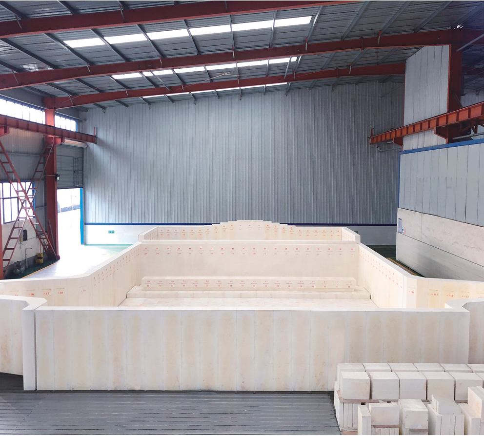 Cutting Processing Service Fused Cast Zirconia Corundum Brick for Glass Manufacturing