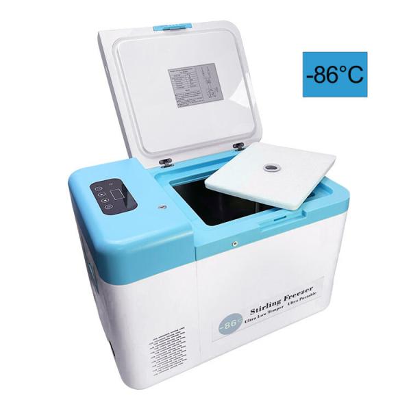 Portable -86C 12V DC Medical Ultra Low Temp Mini Freezer for Hospital Lab