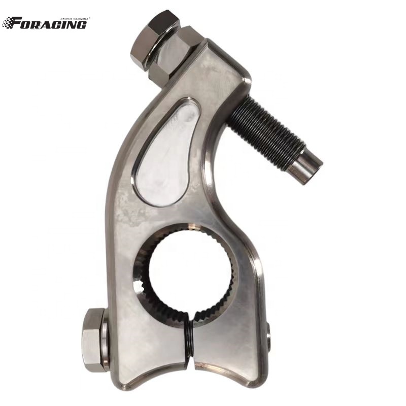 Universal Car Fitment Universal 1-3/4" Black Natural Split with 1-1/8" Spline Titanium Torsion Bar Stop Professional Grade