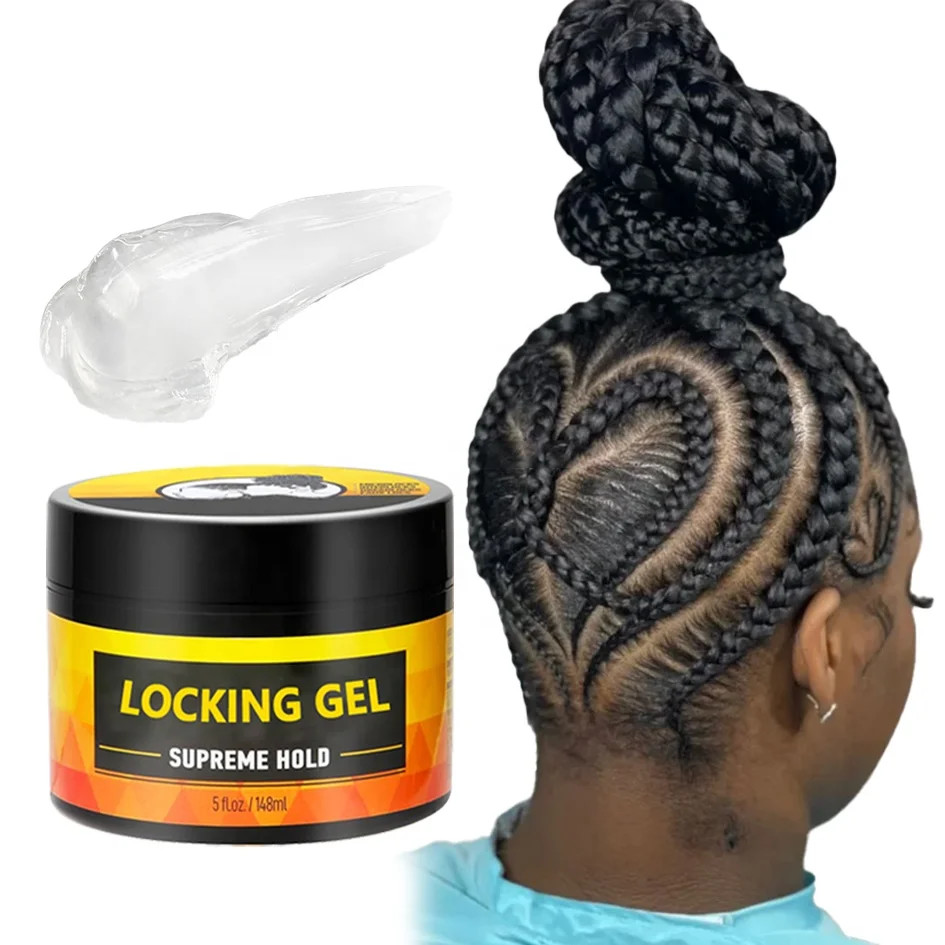 Hair Wax Unbranded High Shine Pomade Super Strong Hold Twist Gel Edge Control