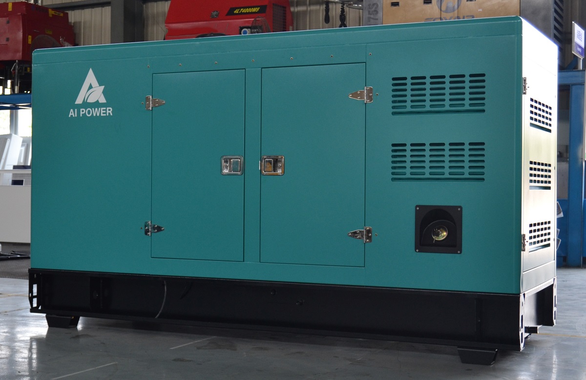 100kw Biogas Electric Natural Gas Generator Set 1375 Kva 4012TESI