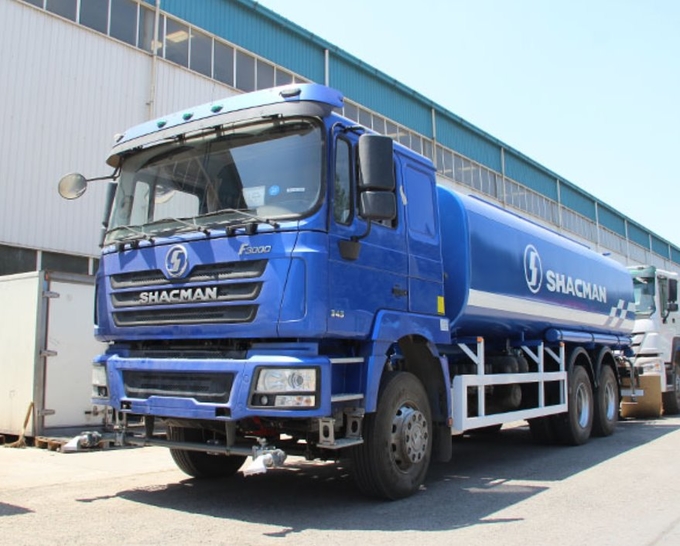 SHACMAN F3000 Water tank Truck 6x4 336Hp EuroV Blue 0