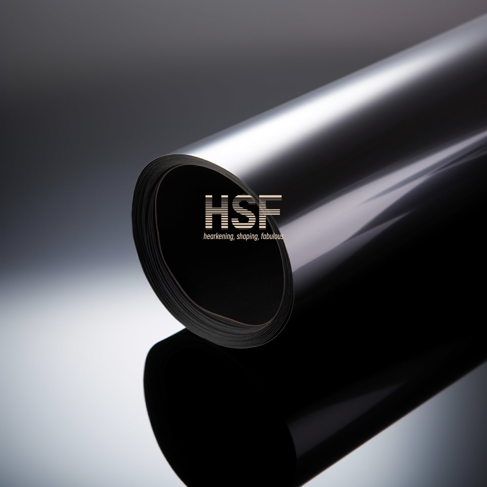 50um Black PET Non Silicone Release Film Opaque For Labeling
