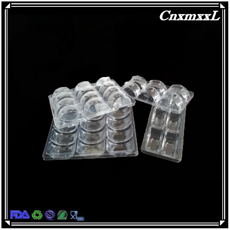 6 , 12 Cells Customized Macaron Trinket Cardboard Box
