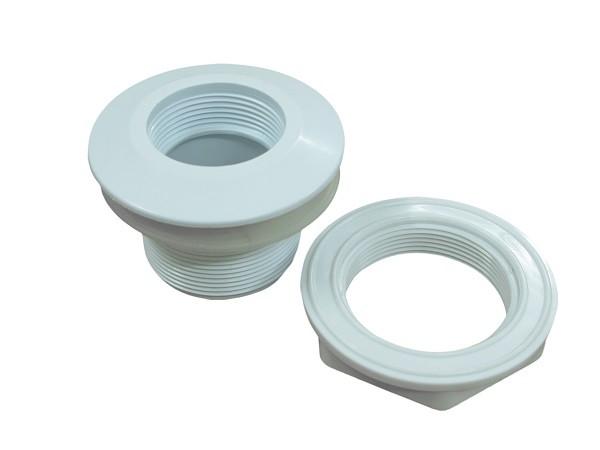 Spa Hydro PVC Adaptor Fittings , Polished PVC Pipe Connector Jetted Tub Parts