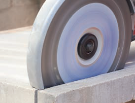 Turbo Flush cutting blades diamond cutting blade for stone granite with flange M14，5/8"-11