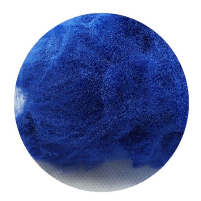 65mm Faux Fur PSF Polyester Staple Fiber Anti Distortion