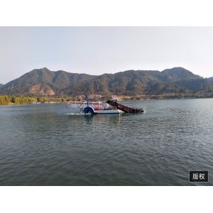 Load 11m3 Small Marine Trash Skimmer 0.8m Mowing Depth